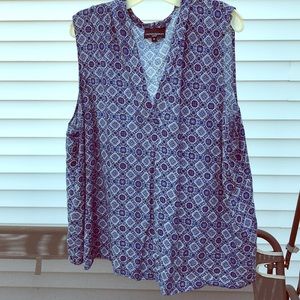 Cynthia Rowley sleeveless blouse